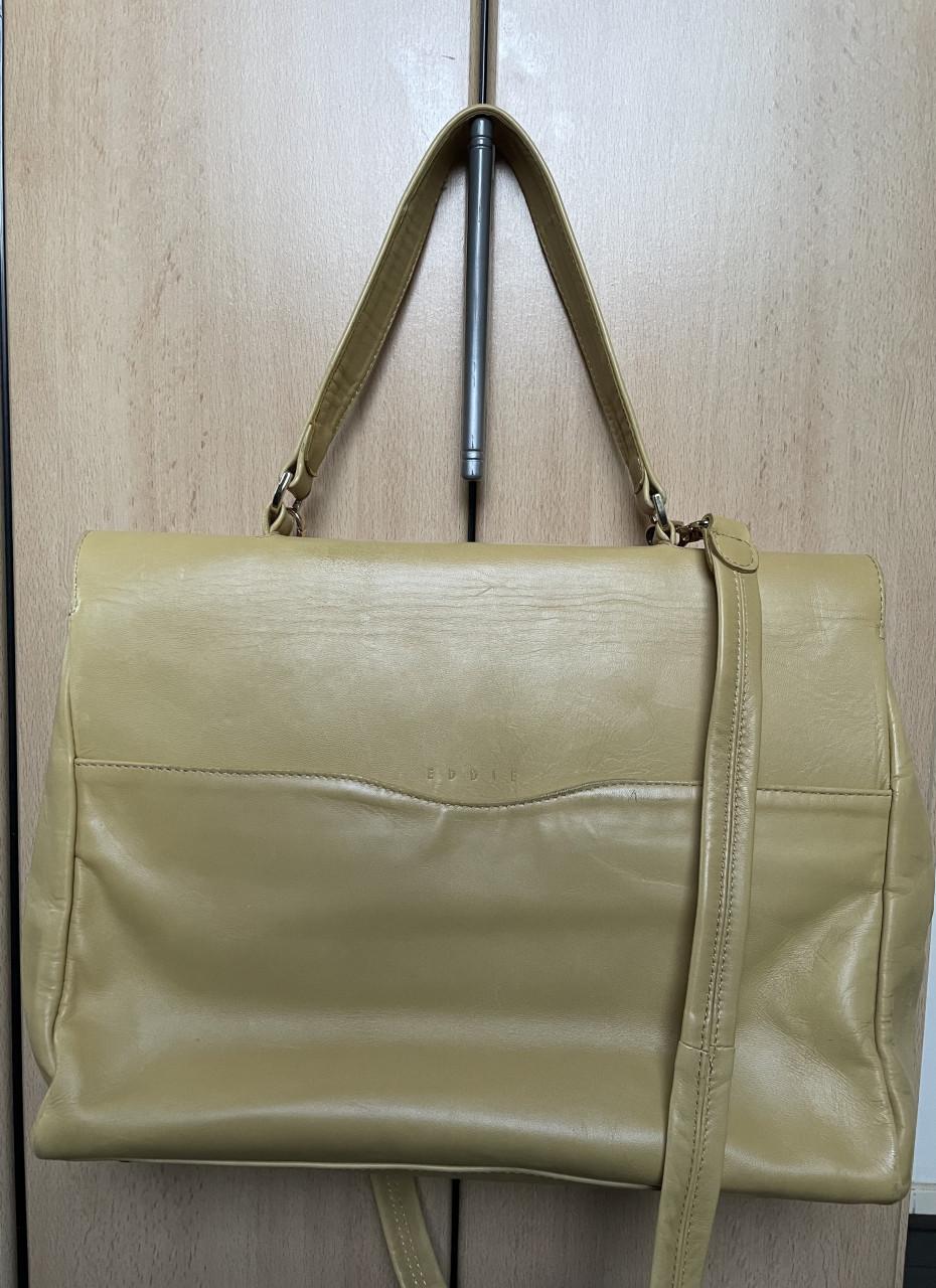 Leren office/laptop tas