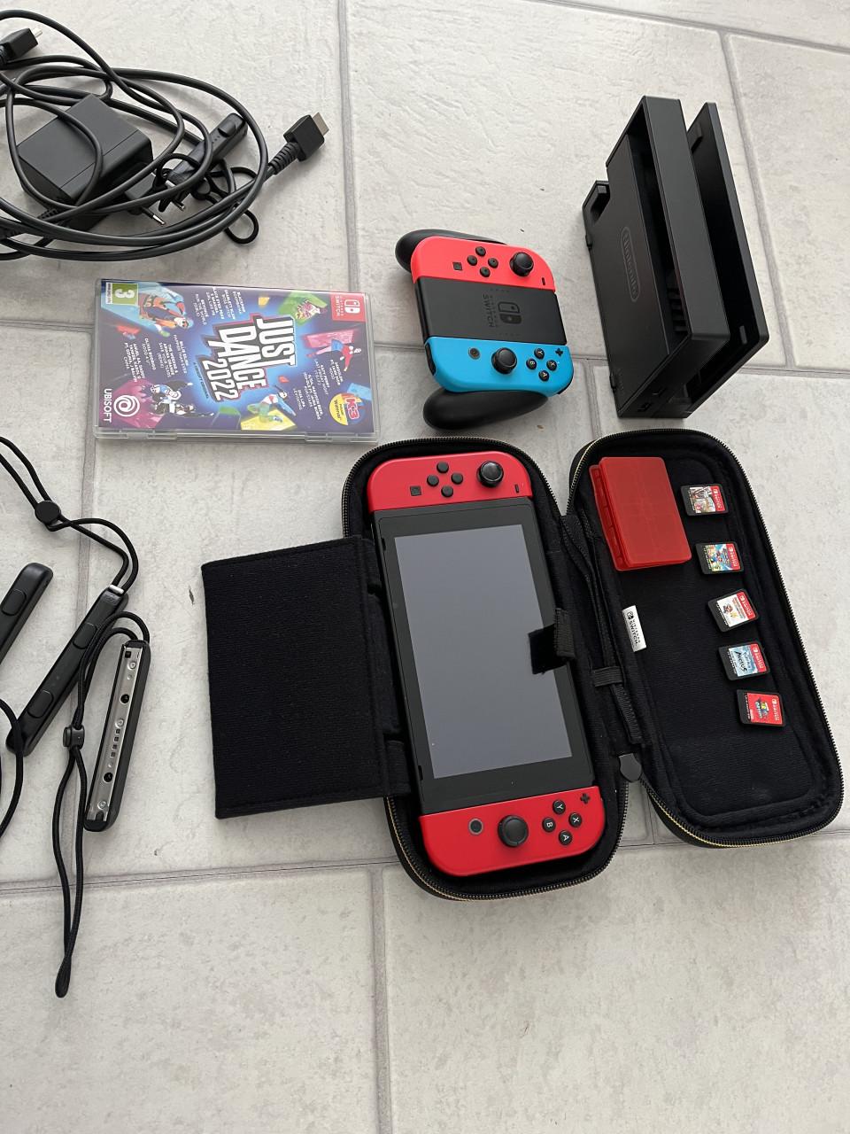 Te koop Nintendo SWITCH met 6 spelletjes