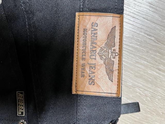 Dames Motorbroek, zwart,  maat 44