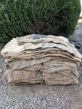 Oude jute zakken te koop!