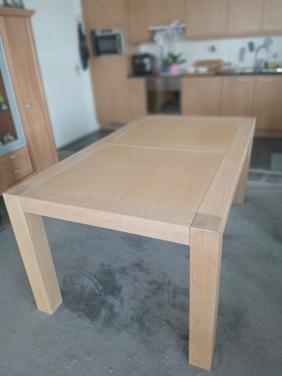 Massief berken eettafel 100x165