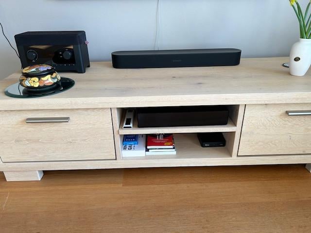 TV Meubel Massief licht blank eiken van Friese Meubelfabriek