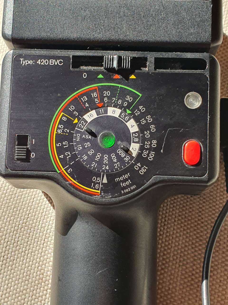 High Class vintage Camera Flitser/ Flash Braun 420 BVC...