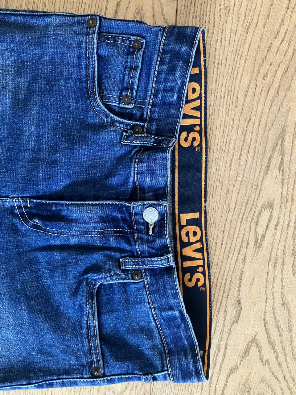 Nieuwe jongens jeans van Levi’s, model 510.