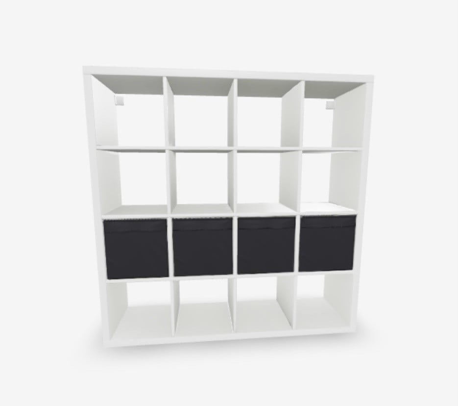Vakken kast wit (ikea)