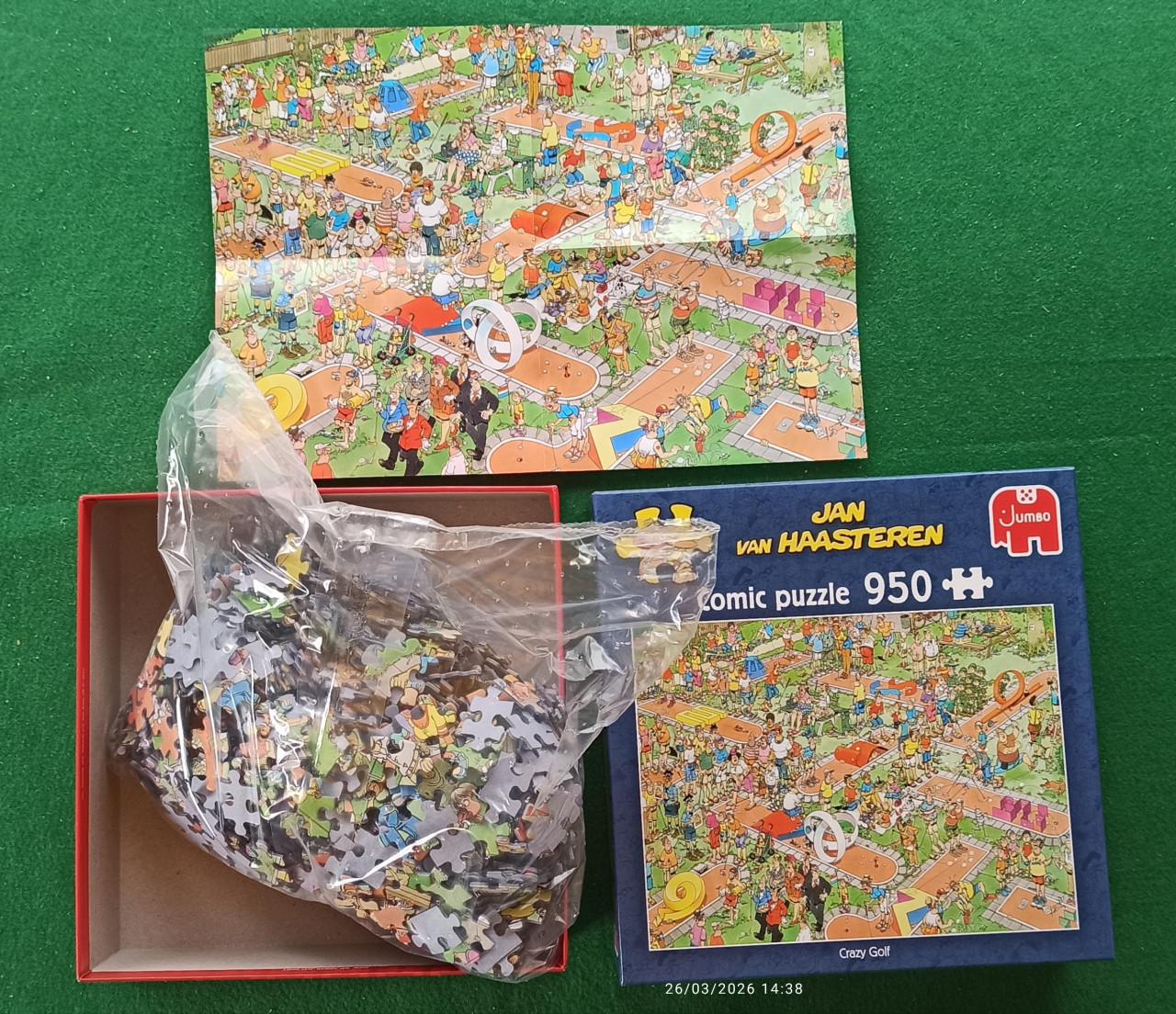 JVH Jan van Haasteren 950 st - Crazy Golf - Zgan