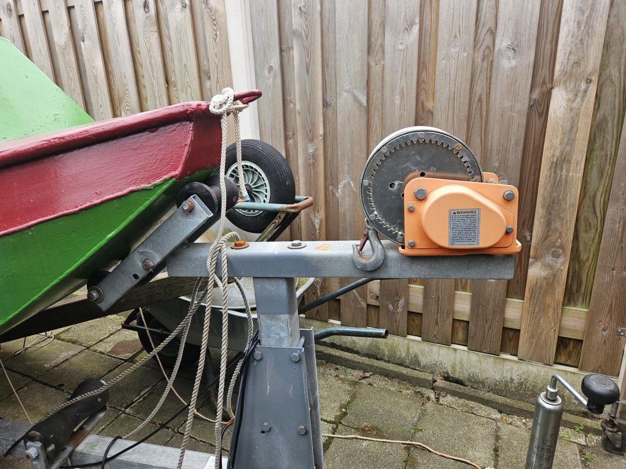 Vlet met trailer