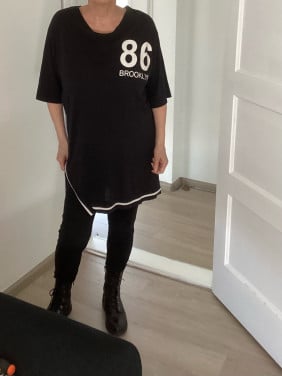Zwart shirt weinig gedragen nog heel netjes Xl