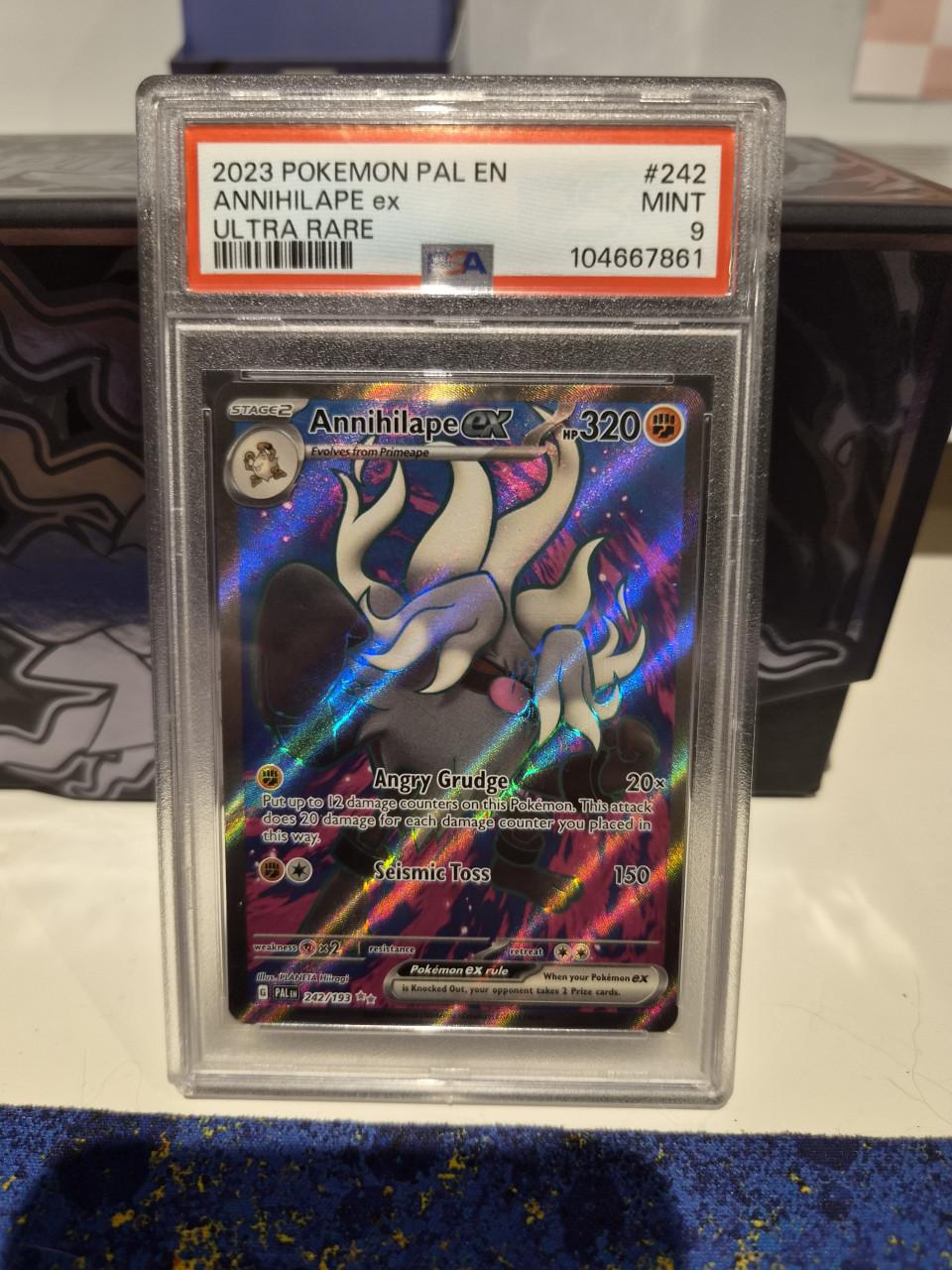 Pokemon Annihilape EX 242/193 - PSA9 - Paldea Evolved