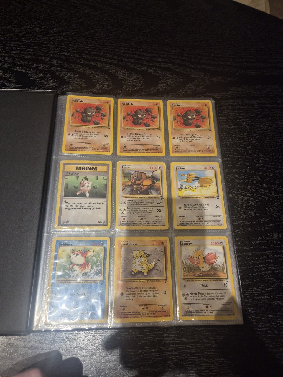 2 Pokemon mappen 1999 oude kaarten