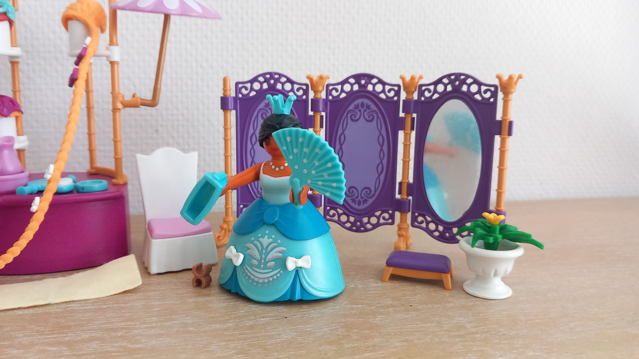 Playmobil koninklijke kleed en schoonheidssalon set 6850
