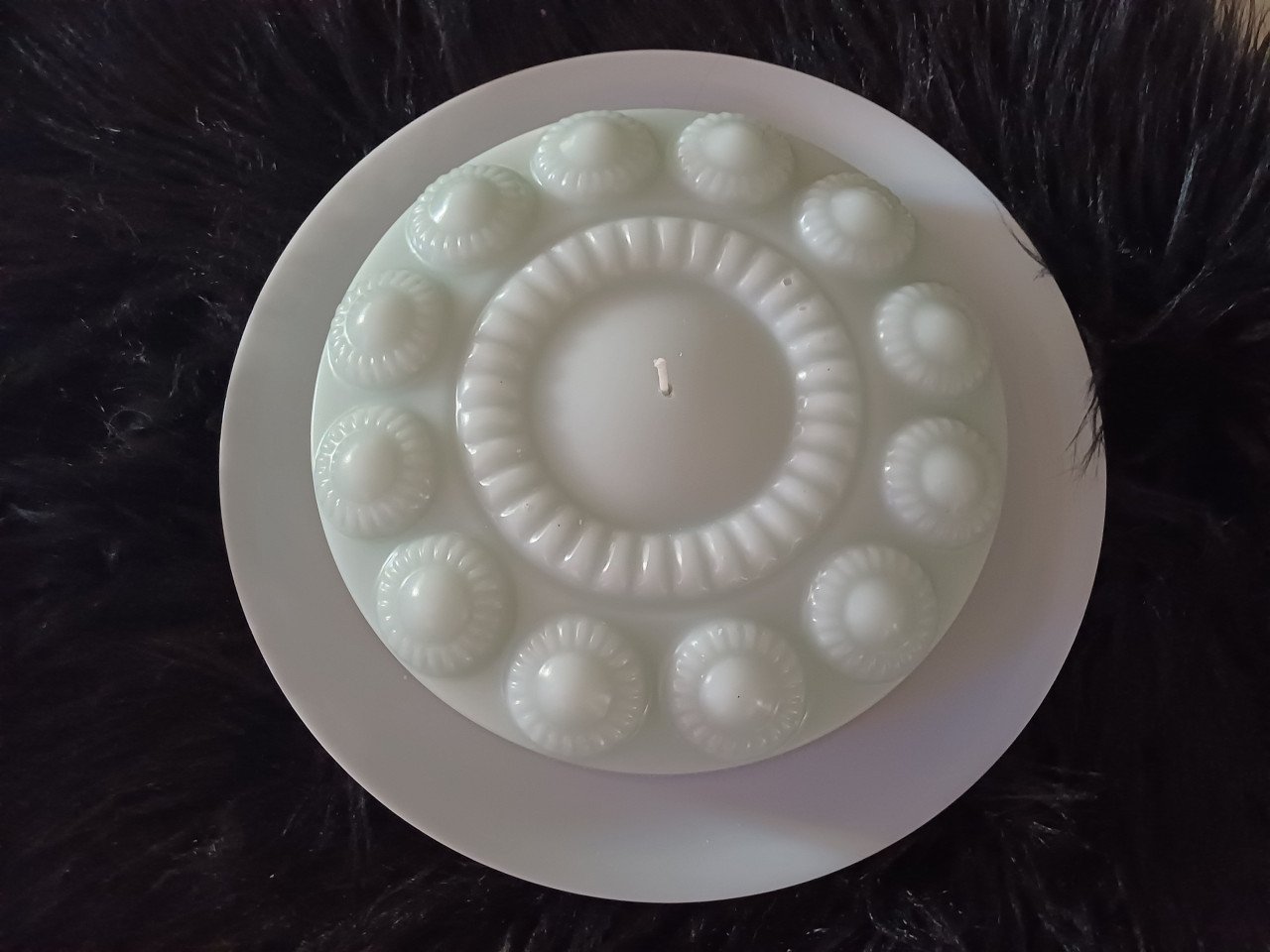 Zeeuwse knop kaars  20 cm doorsnee