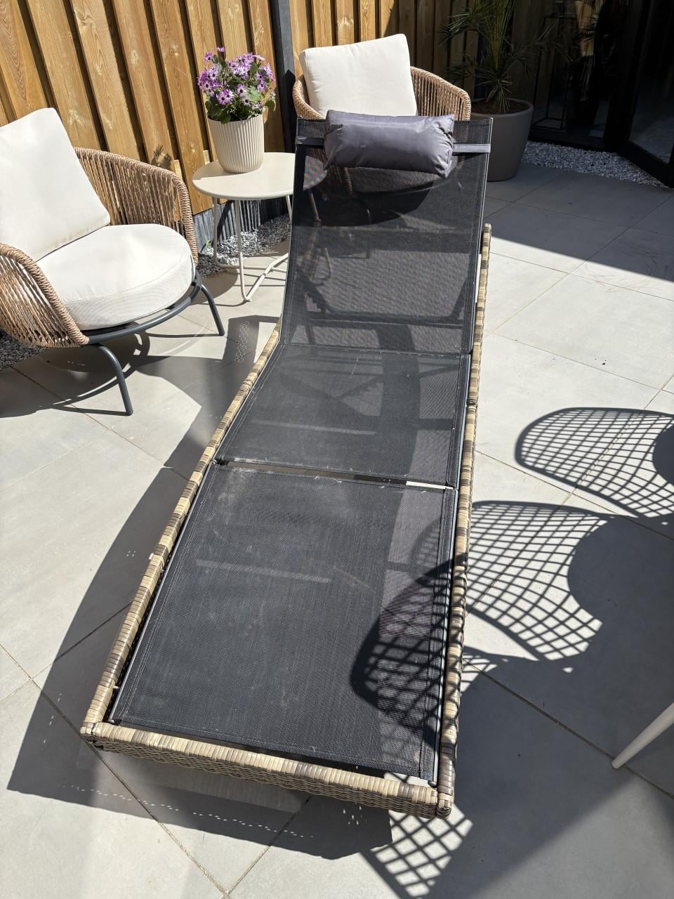 Comfortabel Tectake Wicker Ligbed (Moana) – Weg = Weg