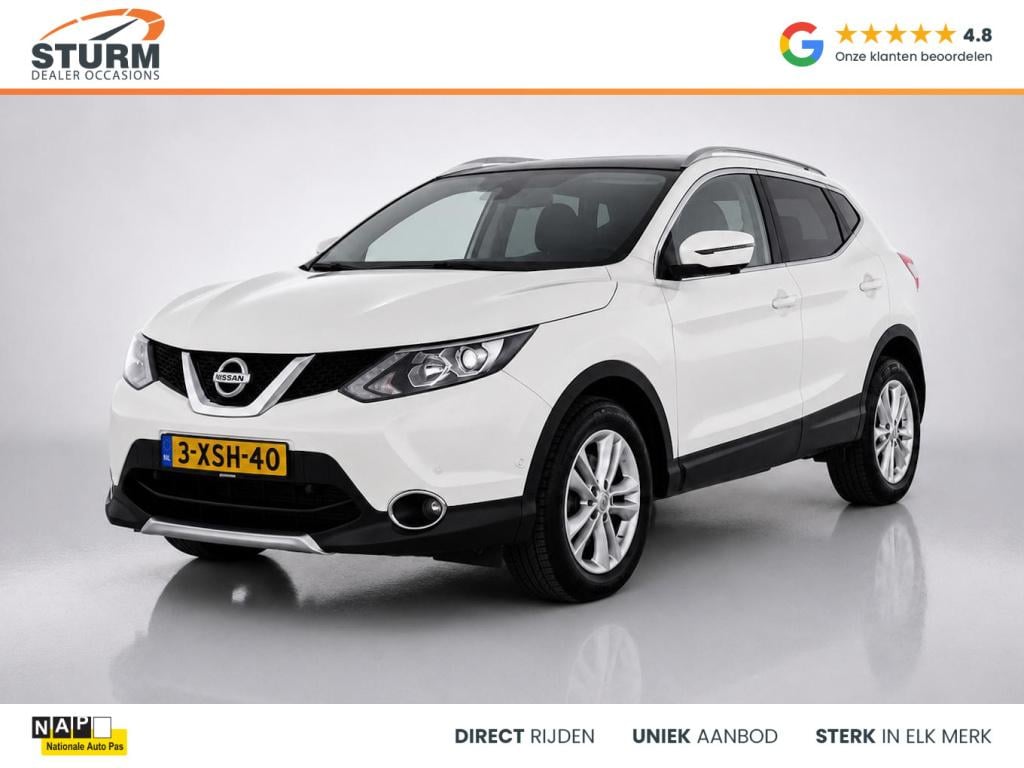 Nissan Qashqai 1.2 tekna automaat incl. trekhaak!