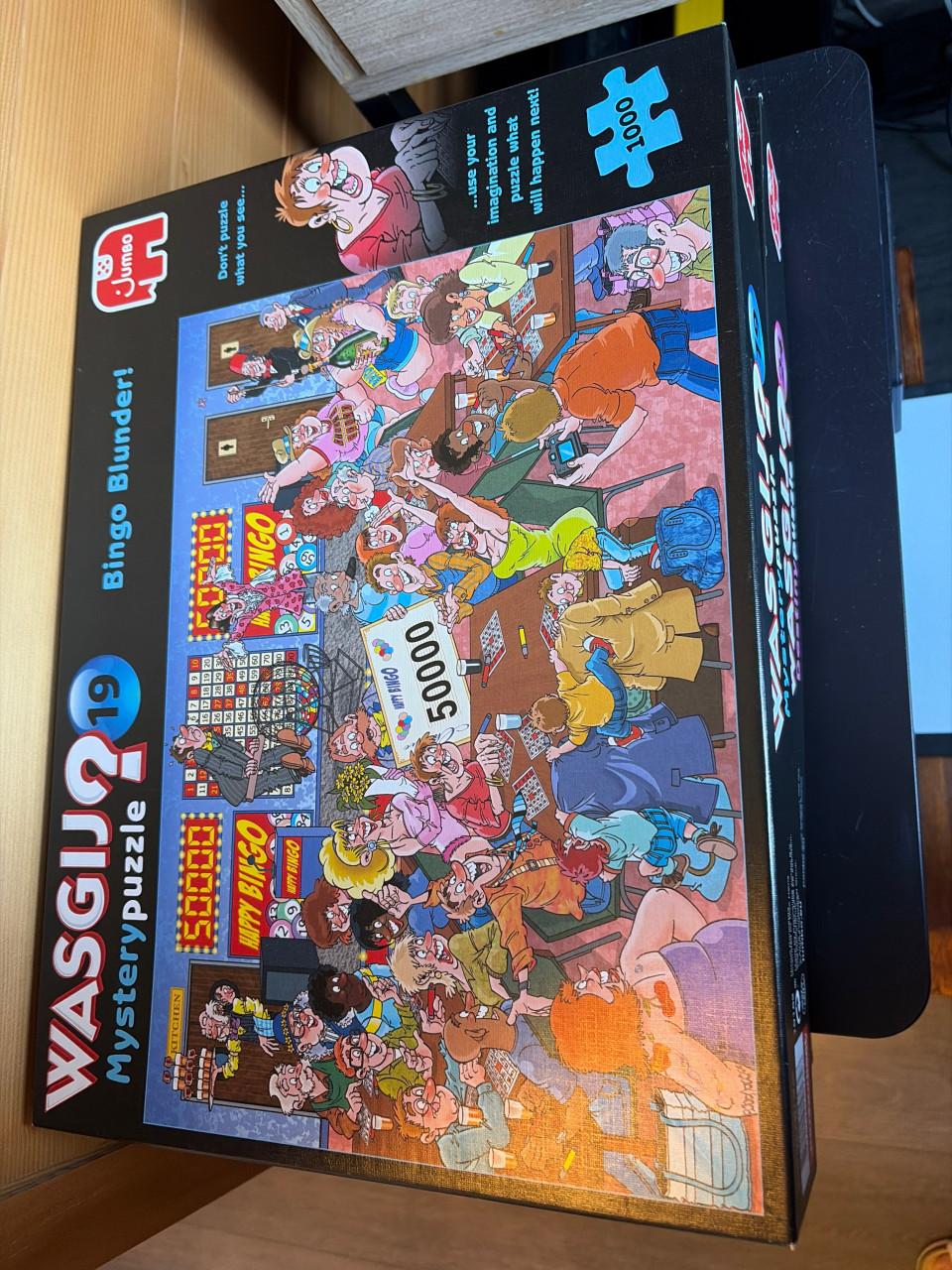 2 Wasgij puzzels, 1000 stukjes compleet