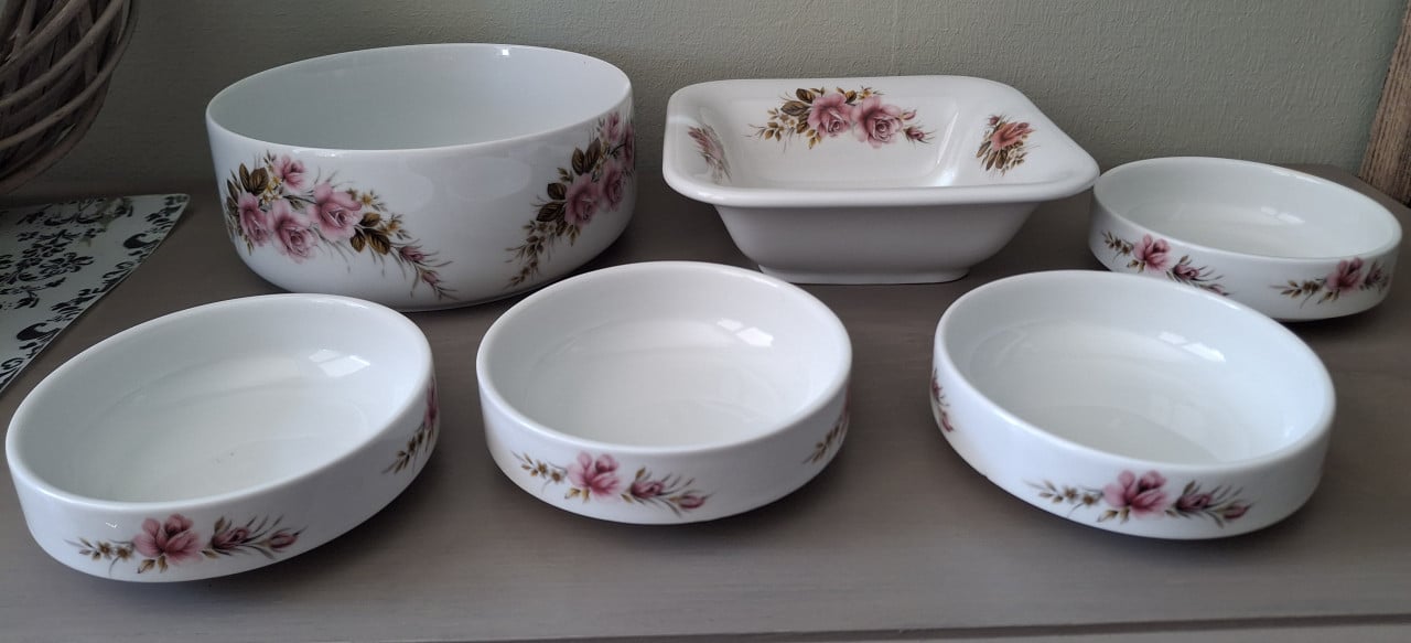 Vintage Servies, 6-delig