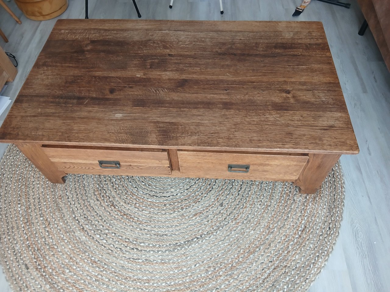 Houten salontafel