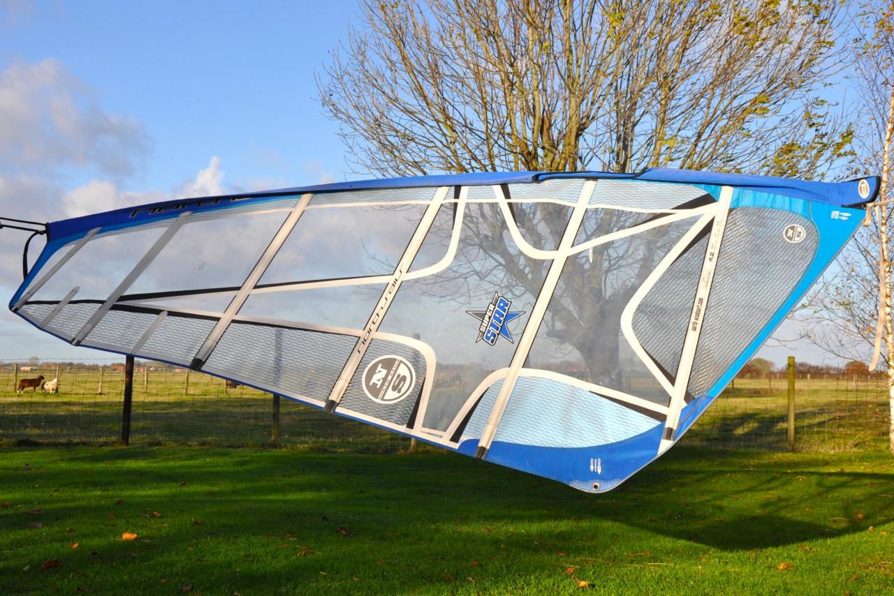4.2 m2 NorthSails SuperStar zeil
