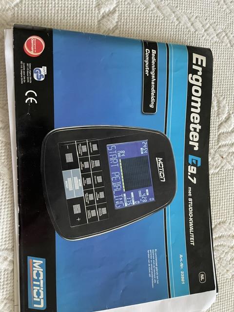 Studio Ergometer E9.7 Motion hometrainer