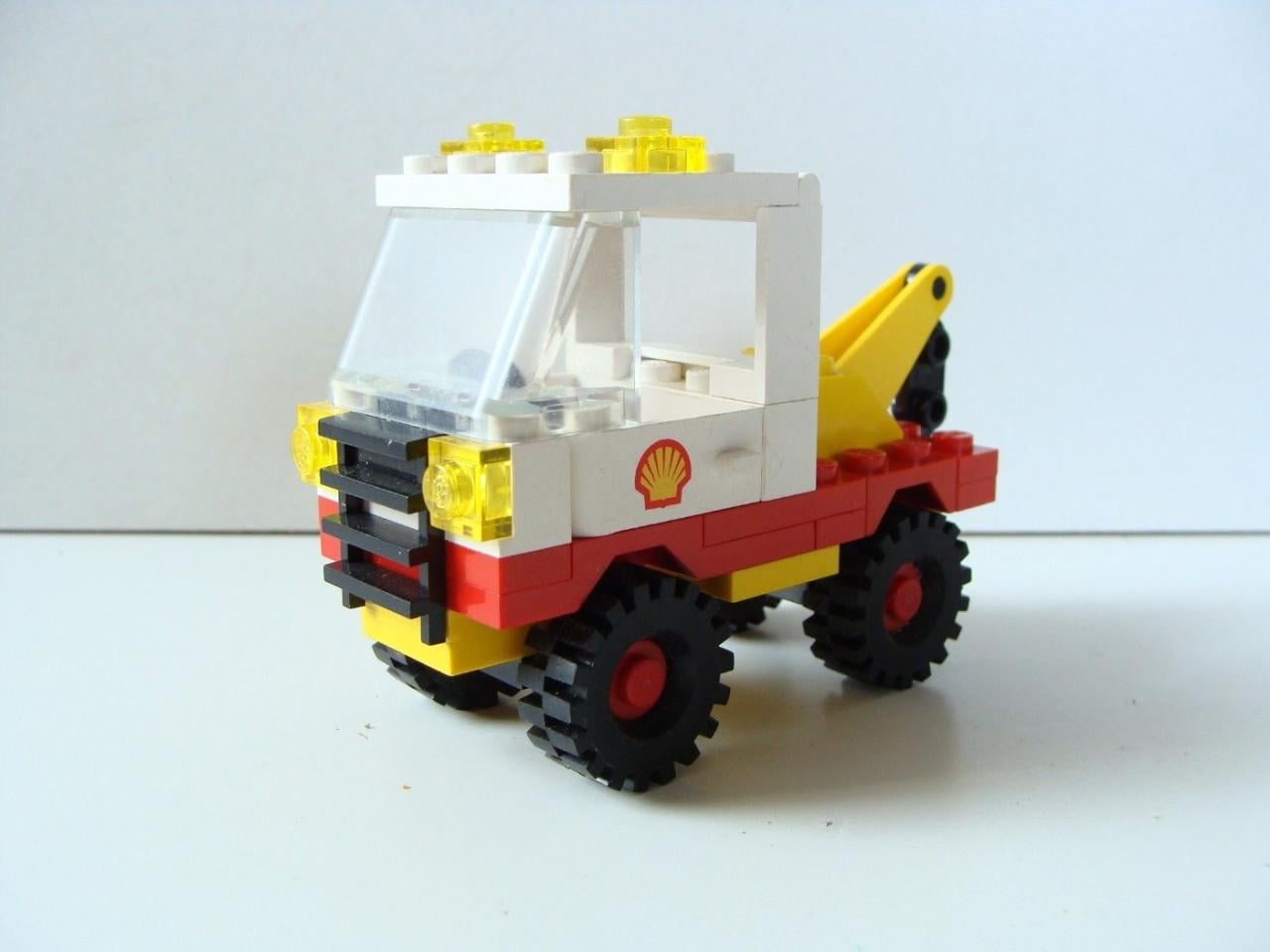 Lego 6634 Shell auto & 6628 Shell hijstruck