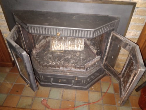 Voorzet haard