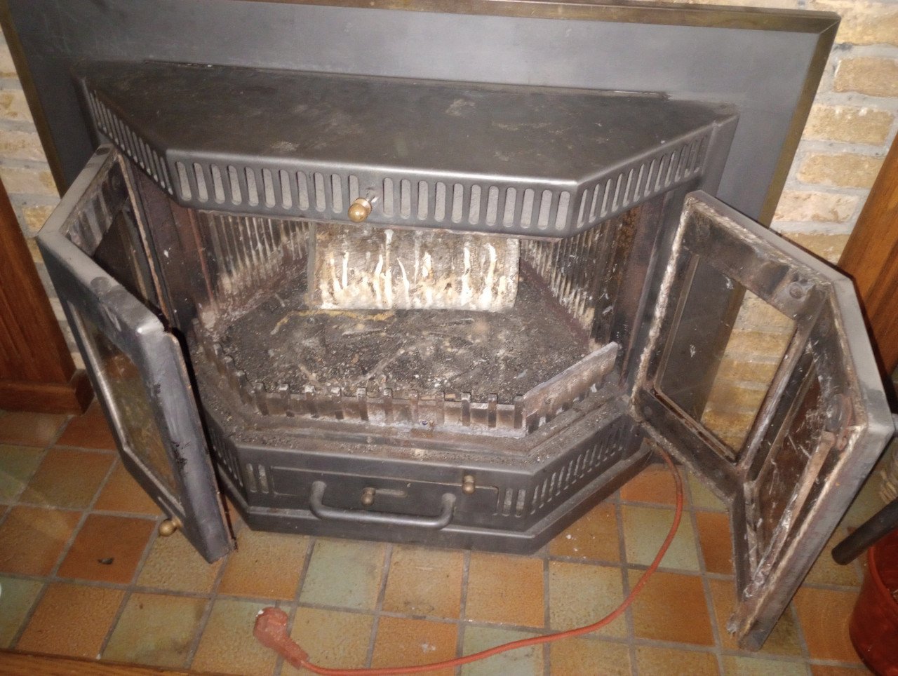 Voorzet haard