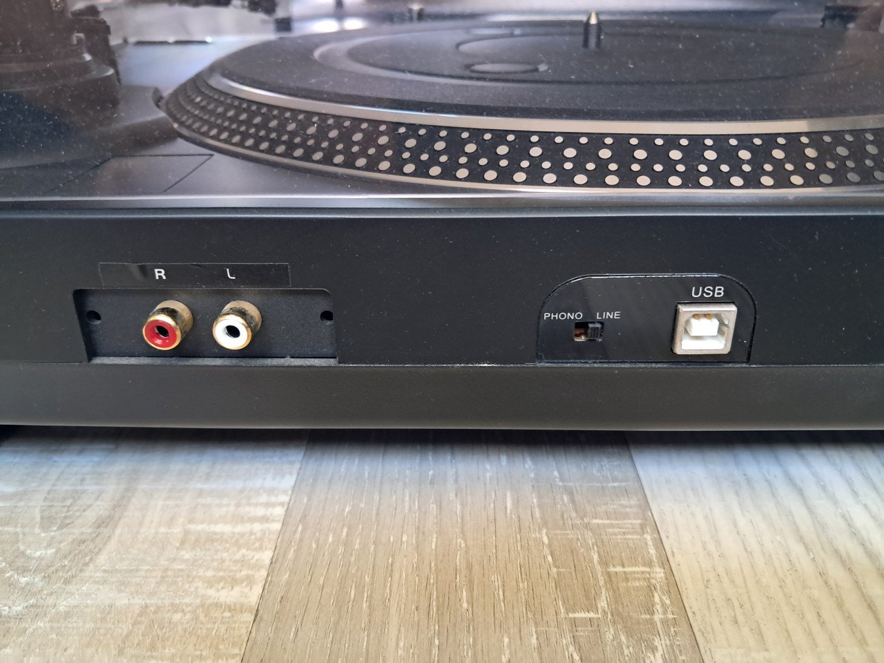 Lenco L-400BK platenspeler met klein defect