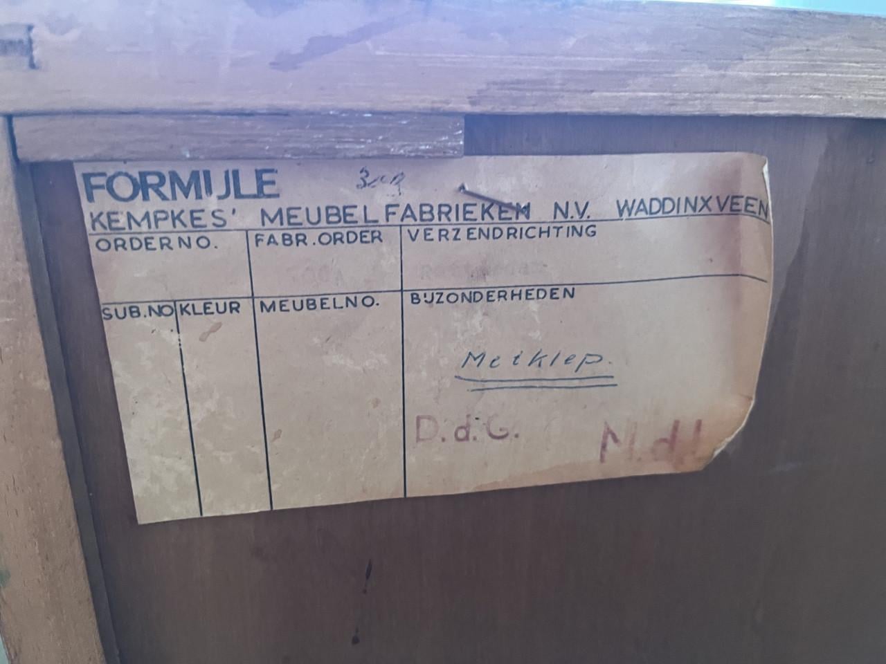 Kempkes vintage kastje