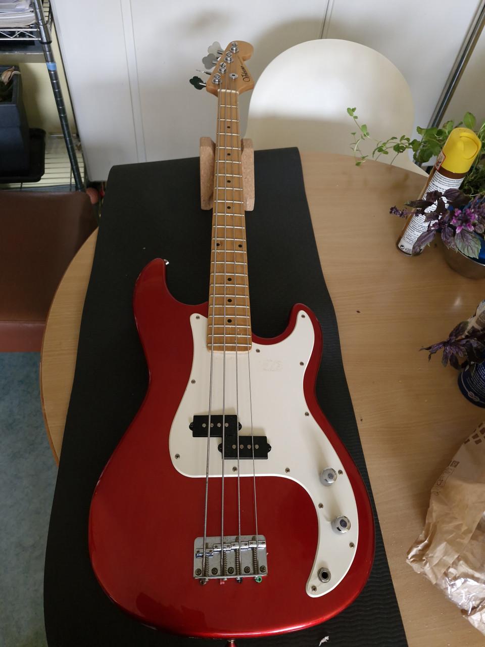 BASS GUITAR  met DOD Basstec multieffect