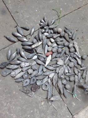 Te koop vislood div