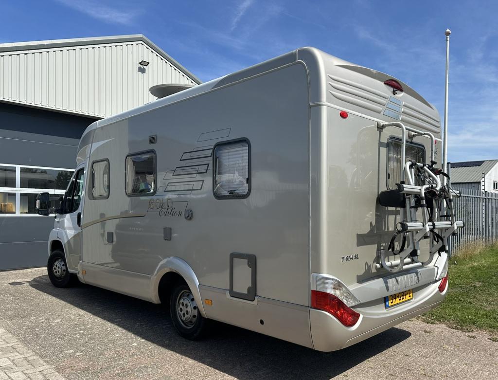 Hymer Onbekend t 654 sl gold editie - inclusief stalling dit seizoen -zater
