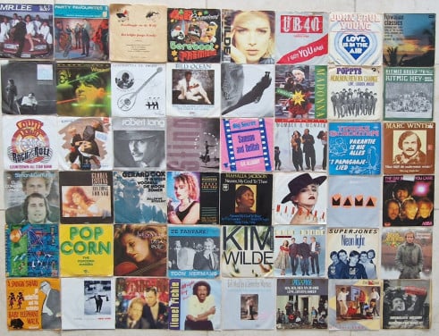 7" singles 231 stuks