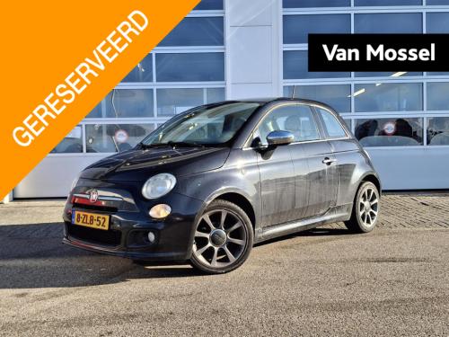 Fiat 500 1.2 nl | s uitvoering | 16'' lmv | halfleren stoelen | airco |