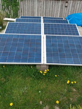 Zonnepanelen met omvormer