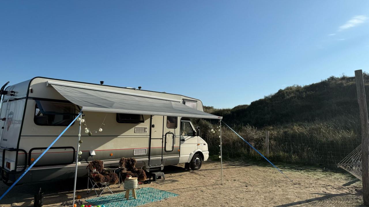 Sterke betrouwbare Iveco S35/Bürstner camperbus