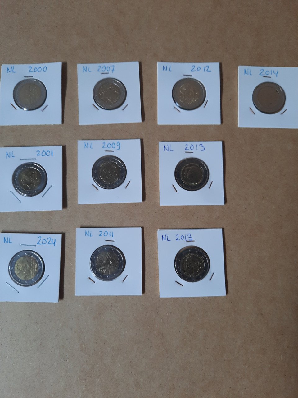 2 euromunten Nederland