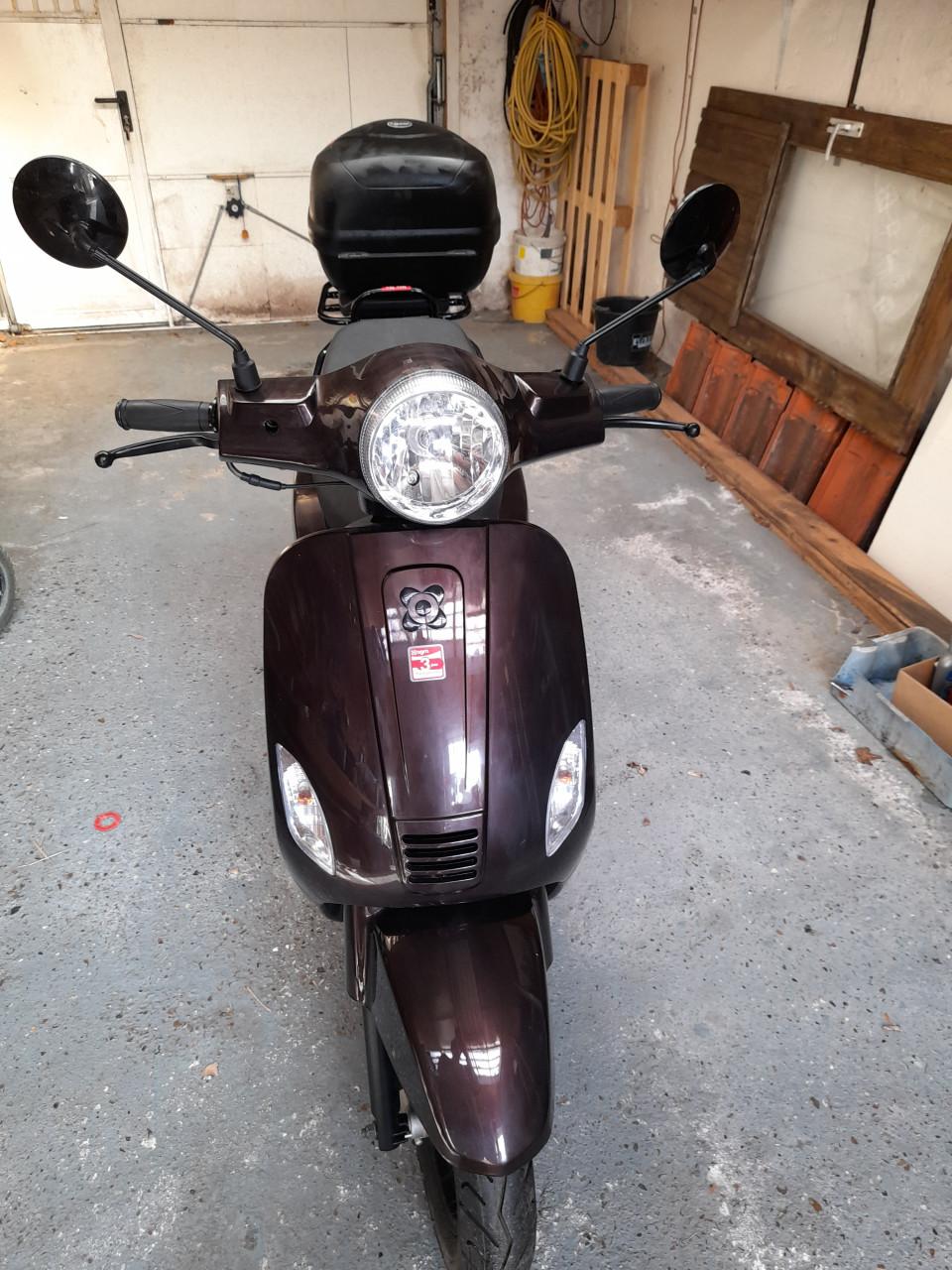 Scooter rijklaar met maar 98.6 km erop