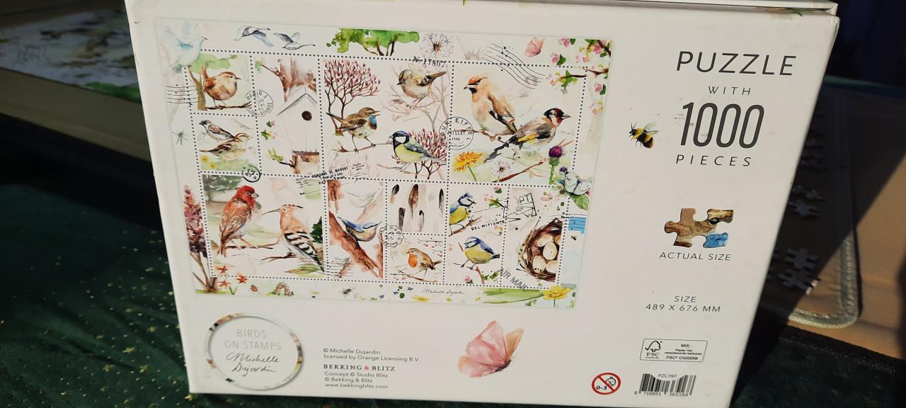 Prachtige puzzel van Michelle Dujardin 1000 stukjes