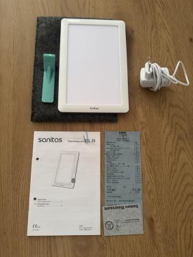 Sanitas Daglichtlamp STL 25 Compacte Lichttherapie (Als Nieuw!)