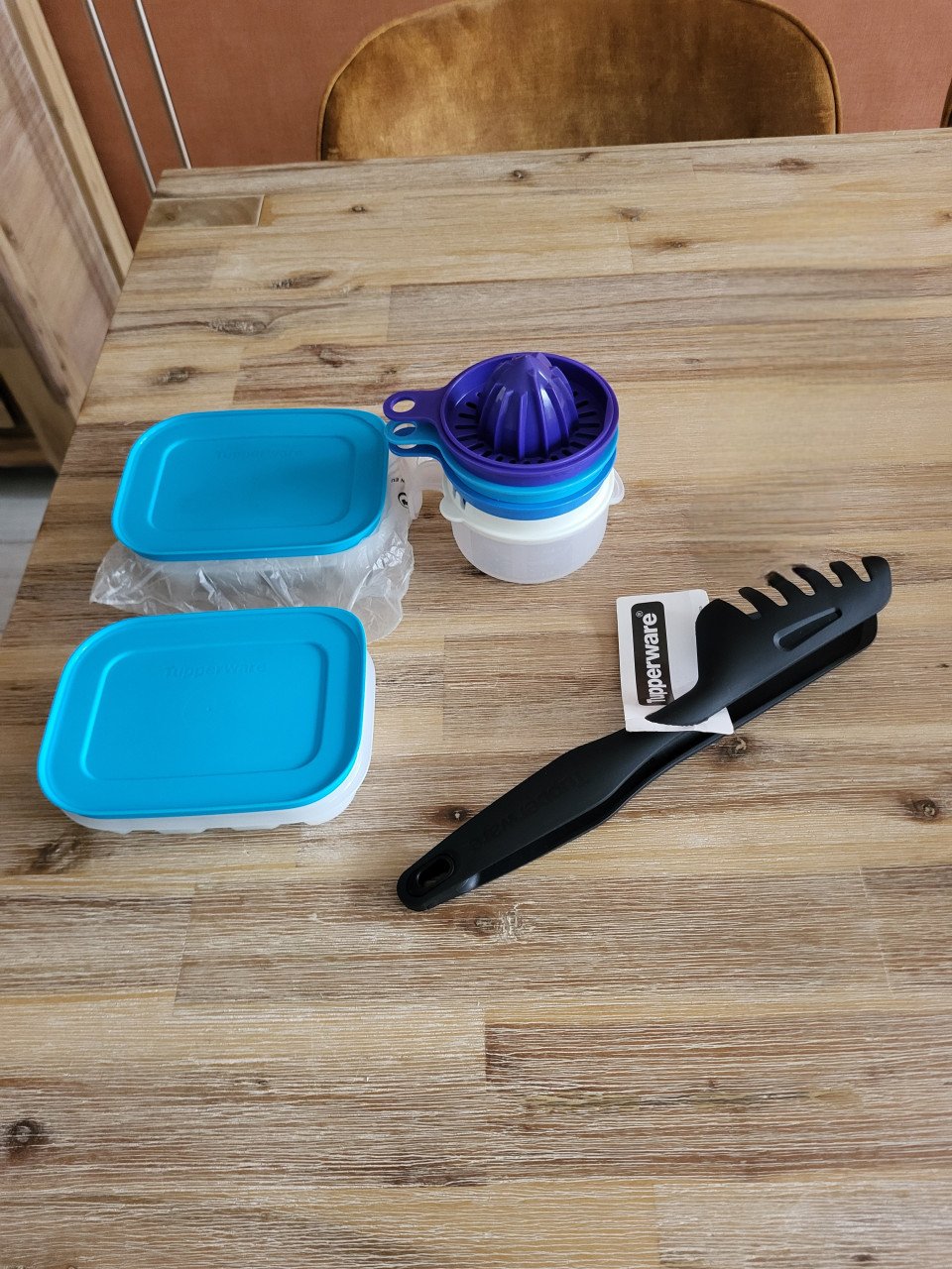 Tupperware set ongebruikt