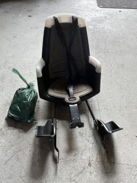 Fietszitje achter Bobike