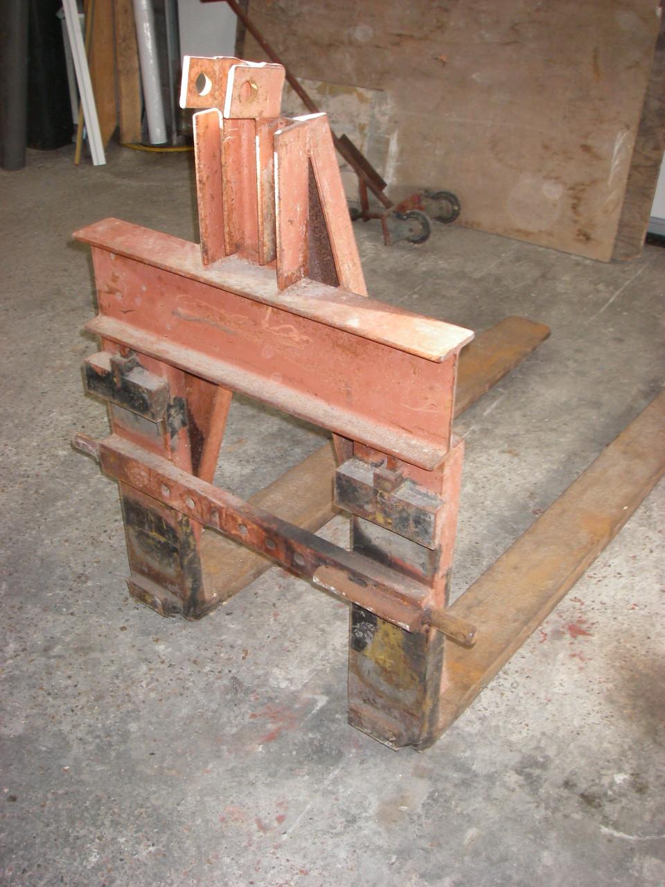 Palletvork voor achter de trekker