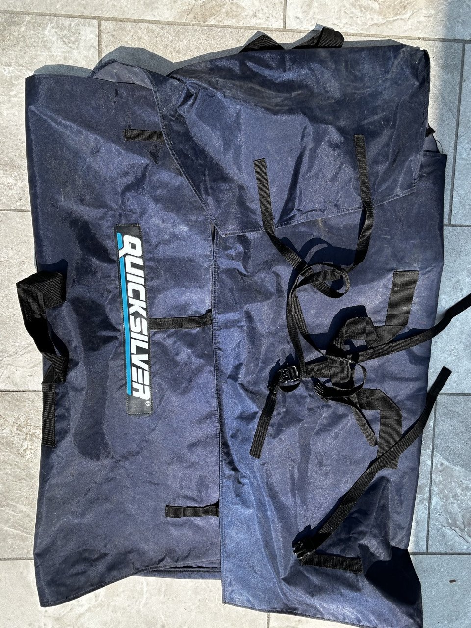 Rubberboot met motor