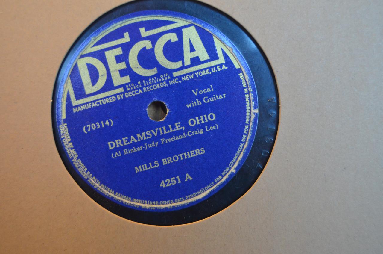 78 rpm Mills Brothers jaren '40 en '50 héél veel stuks. (6)