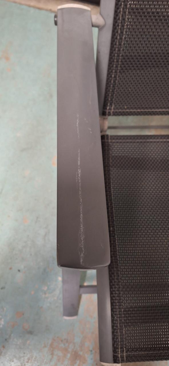 6 gebruikte tuinstoelen