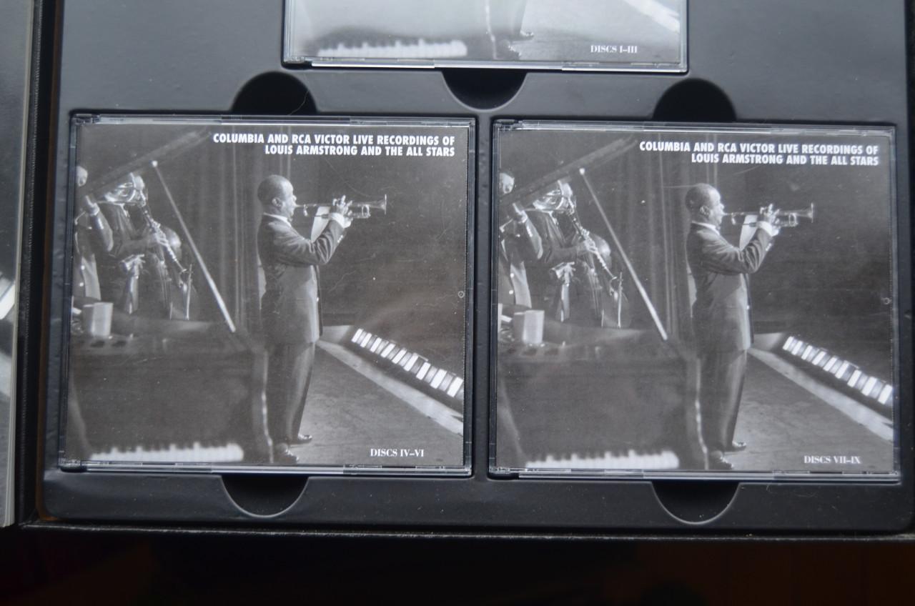 6 CD box set Louis Armstrong Live Recordings