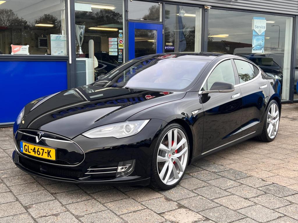 Tesla Model S 70d nieuw accupakket, leer, elektr. schuifdak, 21 inch velgen