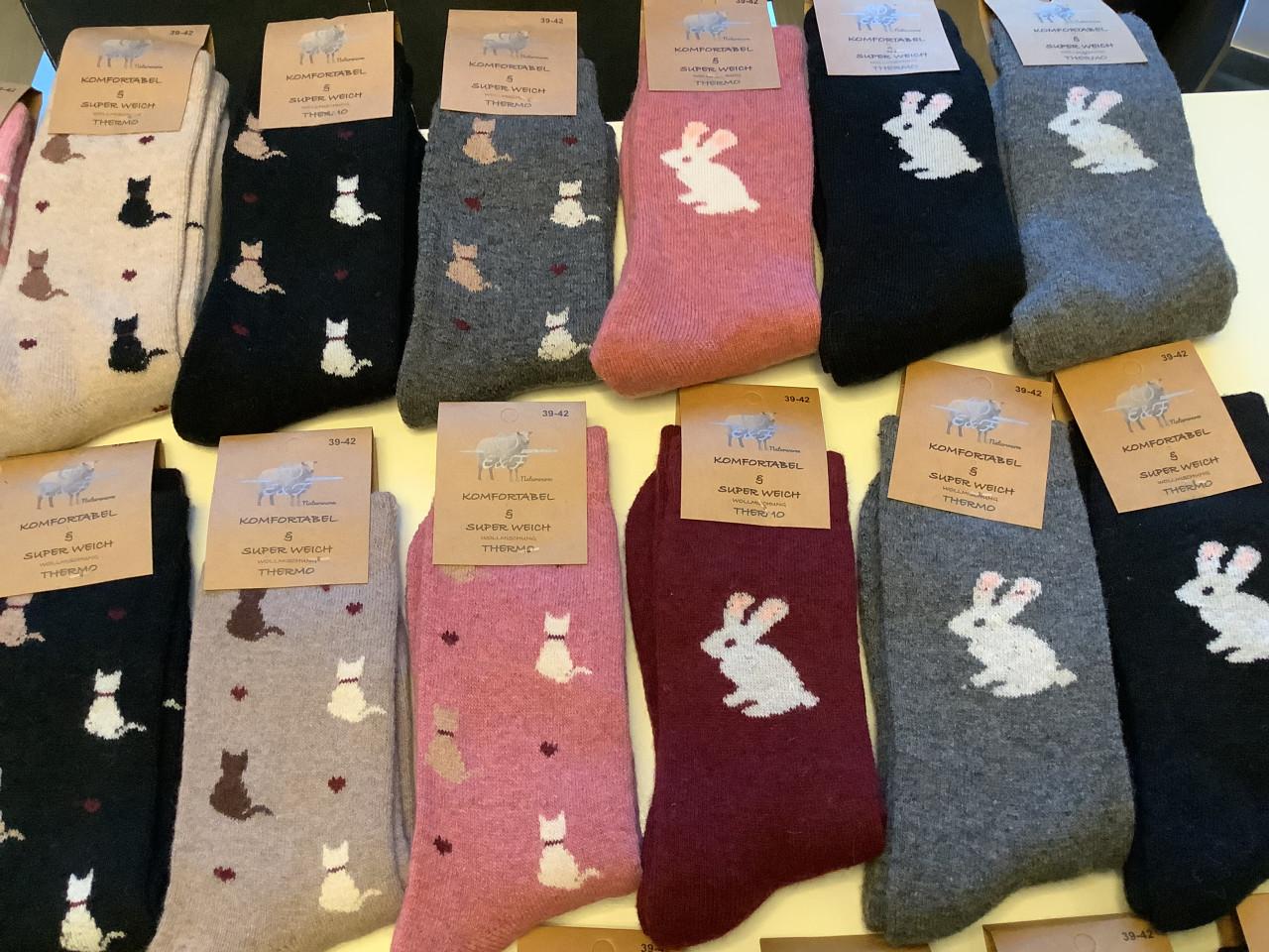 Partij heerlijk warme wollen sokken. ( partij 27)