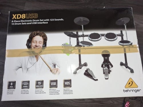 Behringer XD8USB Black Elektronisch drumstel
