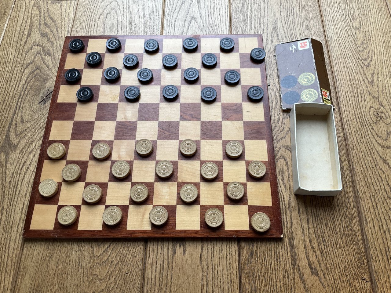Schaak-,en dambord